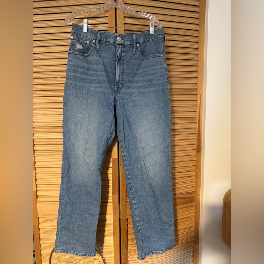 Madewell The Perfect Vintage Straight Jean size 31